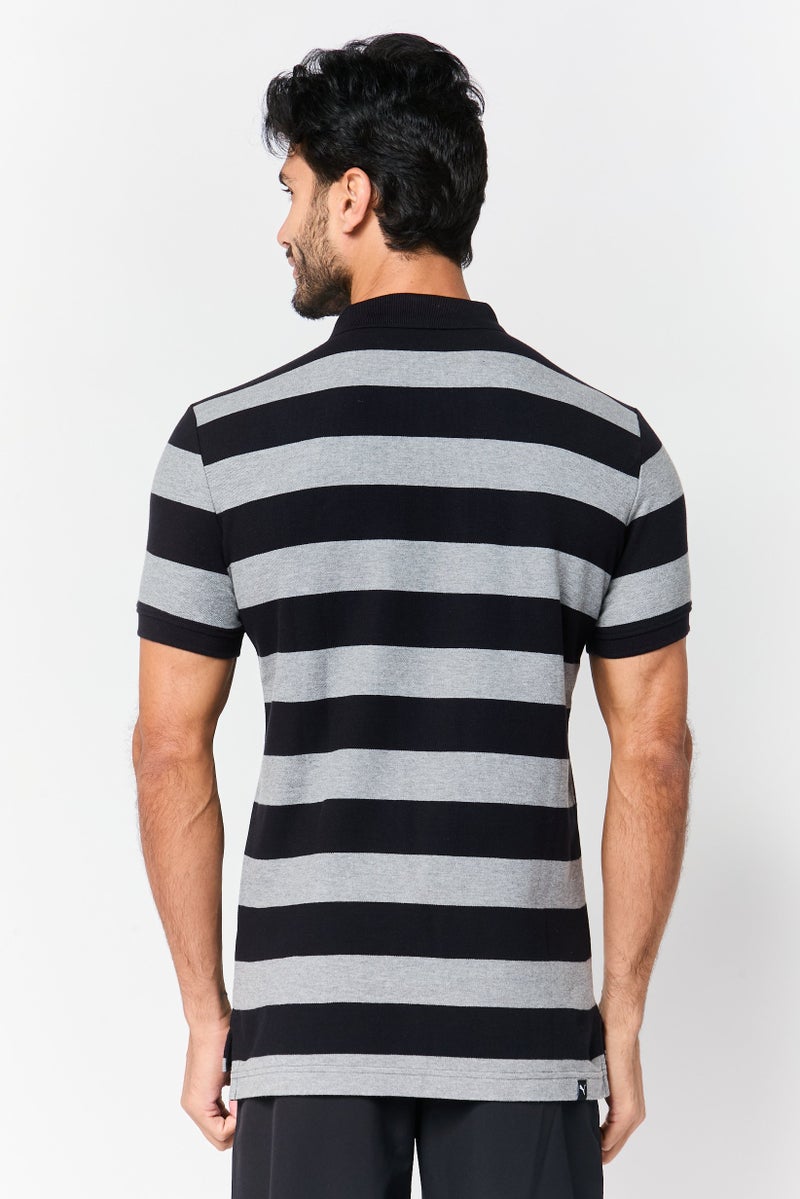 PUMA Men Slim Fit Short Sleeve Outdoor Polo Shirt, Multicolor - Image 2